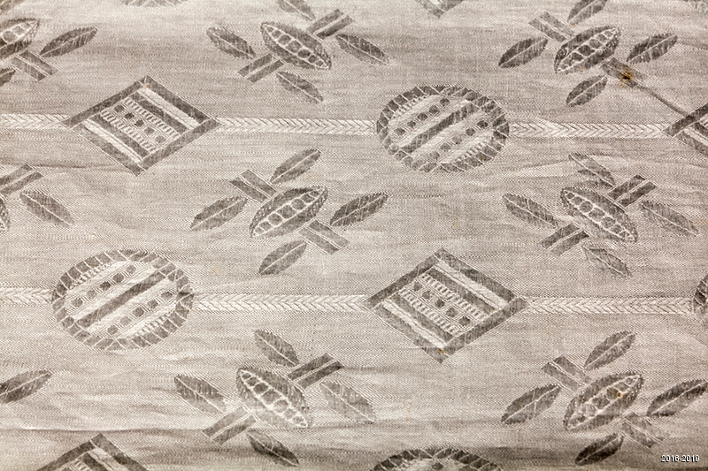 Picture of Rylands & Son fabric, part of the collection at the Museum of Science and Industry, Manchester