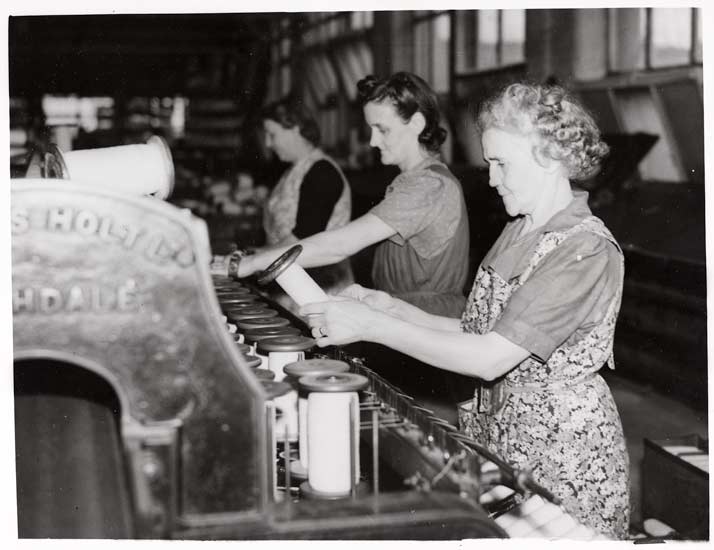 Female worker at Machine, 1947, Daily Herald Archive, ©National Media Museum